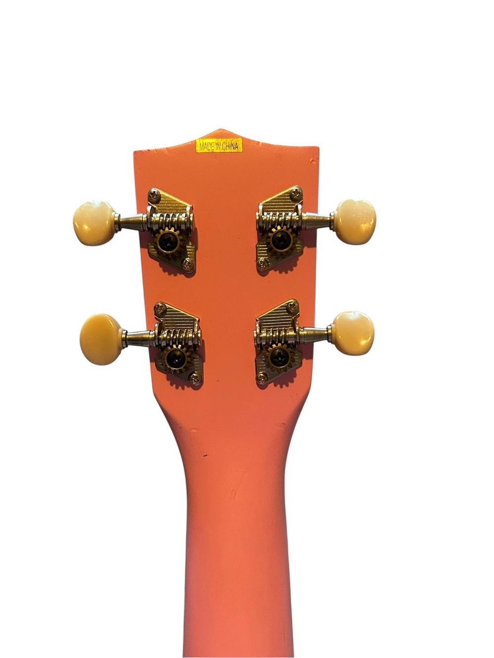 Pink Kala Makala Shark Bridge Soprano Ukulele - Picture 6 of 7